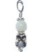 Owl pendant with moonstone bead Owl pendant with moonstone bead