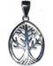 5/8" Tree of Lif sterling pendant