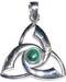 Triquetra malachite pendant Triquetra malachite pendant