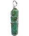 Chrysocolla wire wrapped point Chrysocolla wire wrapped point