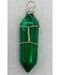 Wire Wrapped Malachite point