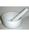 Mortar/Pestle White 4"