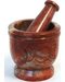 Triple Moon Soapstone Mortar & Pestle