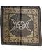 18" x 18" Black Rayon Triple Moon Cloth
