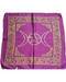 18"x18" Purple rayon Triple Moon cloth