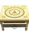 11 1/2x 11 1/2" Pendulum altar table