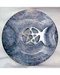 Soapstone Triple Moon tile 3"