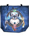 14" x 16" Wolf jute tote bag