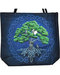 14" x 16" Tree of Life jute tote bag