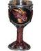 5" Red Dragon chalice