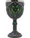 Green Dragon chalice 7 1/4"