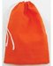 Orange Cotton Bag 3" x 4"