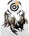 6 1/2" Black Crochet dream catcher 6 1/2" Black Crochet dream catcher