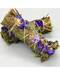 4" Cedar & Purple Sinuata smudge stick