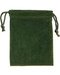 Bag Velveteen Pouch: 3 X 4 Green