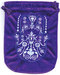 6"x 8" Fatima Hand Purple velveteen bag