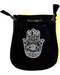 Hand of Compassion Velveteen Black Bag 5" Hand of Compassion Velveteen Black Bag 5"