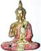 8" Buddha red clothing & Mirror ornaments
