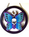 8" Skull on Butterfly