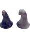 (set of 2) 1 3/4" Witch's Hat Amethyst
