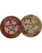 Soapstone Pentagram Tile 3"