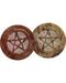 Soapstone Pentagram tile 3"