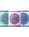 58" x 82" Flower of Life tapestry (mixed colors)