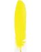 Yellow feather 12\"